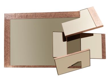 Specchio con cornice ANTARTIC Ginger & Jagger