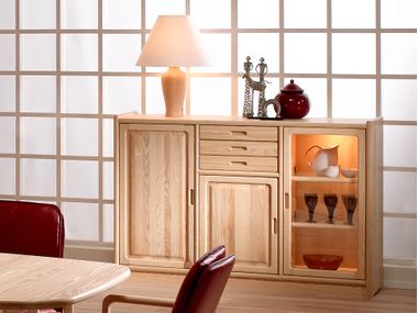 Wooden sideboard 2121M Dyrlund