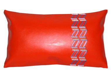 Rectangular Imitation leather cushion TEQUILA Lelièvre Paris