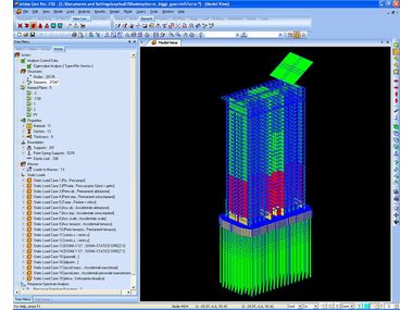 Structural calculation for pre-compressed reinforced concret MIDAS Gen ...