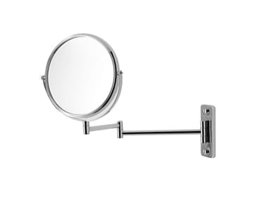 Specchio ingranditore rotondo a parete D-CODE | Specchio ingranditore
