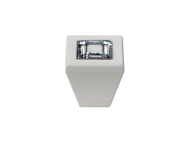 Brass furniture knob with Swarovski® Crystals RING LINEA CALI'