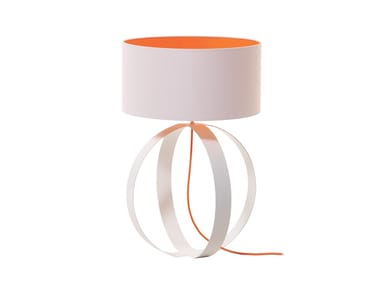 Lampada da tavolo in acciaio OULAOP Flam & Luce