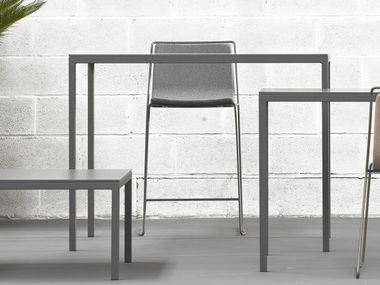 Steel high table DRY 90 ONDARRETA