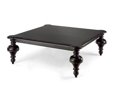 Square solid wood coffee table TOWER MARIONI