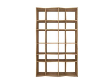Open oak bookcase Z RACK Ethnicraft