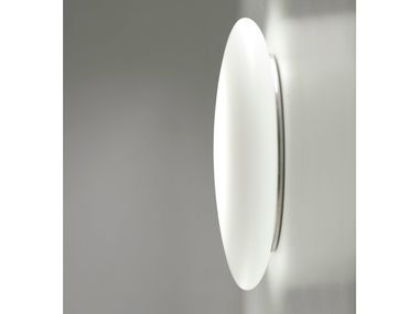 Opal glass wall lamp / ceiling lamp MENTOS Zafferano