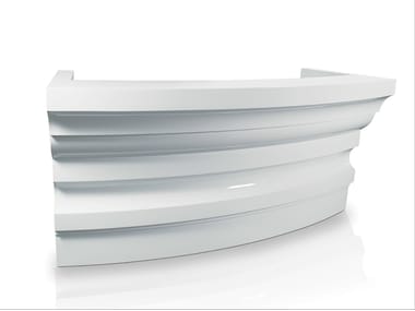 Banco reception ALZIRA CURVA Gamma & Bross