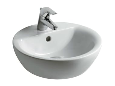 Lavabo da appoggio rotondo singolo CONNECT 43 x 43 cm - E8040