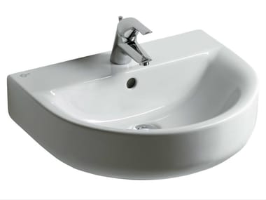 Lavabo sospeso singolo CONNECT 55 x 45,5 cm - E7131