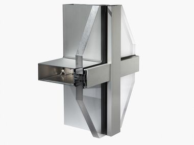 Continuous facade system SIRIO 50 ALsistem