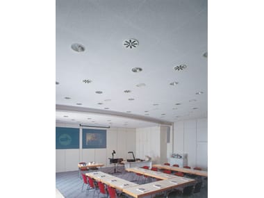 Knauf Ceiling Solutions, THERMATEX A AVANGUARD Pannelli per controsoffitto acustico resistente al fuoco