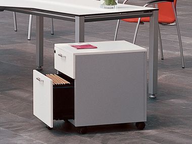 Melamine office drawer unit Office drawer unit ACTIU