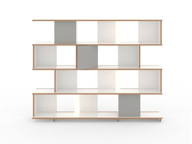 Freestanding MDF shelving unit STELL Tojo Möbel
