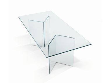 Glass table BACCO Tonelli Design