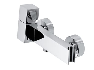 Bossini, CUBE Miscelatore per doccia monocomando in ottone con deviatore