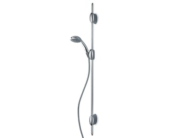 Bossini, D96001 OCEAN/4 Asta saliscendi in ottone con doccetta con flessibile