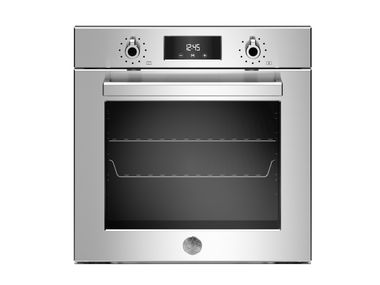 Horno eléctrico encastrable de acero inoxidable y vidrio con grill PROFESSIONAL - F609PROESX Bertazzoni