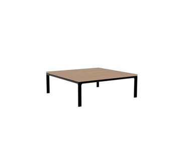 Low square oak coffee table RAGLAN TABLE ME22500/ME22501/ME22502 OAK Andreu World