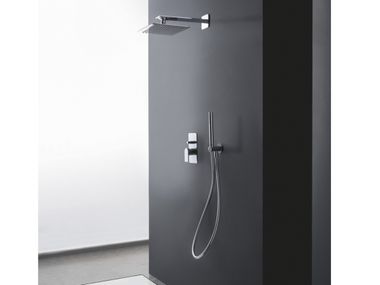 Rubinetterie Treemme, RAN Rubinetto per doccia da incasso in ottone con soffione