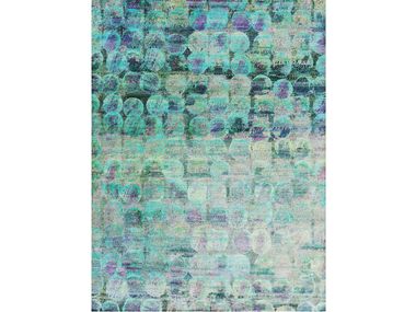 Rectangular wool and silk rug RAPTURE 5 Zollanvari