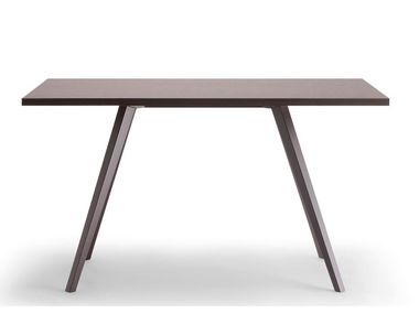 Rectangular solid wood table MILANO Tirolo