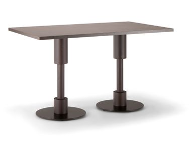 Rectangular solid wood table ORLANDO Tirolo