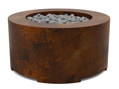 Copper fire baskets CYLINDRICAL FIREPIT