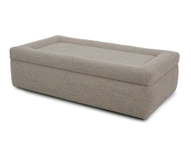 Rectangular fabric coffee table REDDINGTON TABLE Crearte Collections