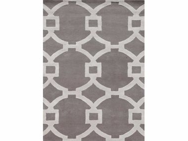 Rug With Geometric Shapes Regency Taq 193 Antique White Charcoal Contour Collection By Jaipur Rugs