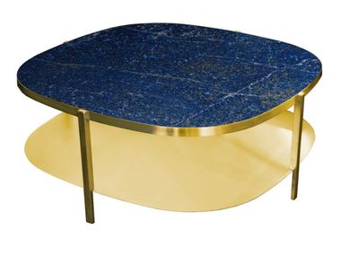Square low iron coffee table for living room RELAX Vela Arredamenti