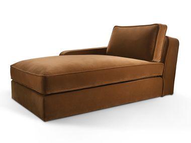 Fabric chaise longue ROMEO DOM Edizioni
