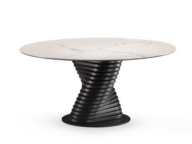 Round ceramic table ROTOLO EFORMA