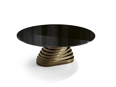 Round crystal coffee table ROTOLO LOW EFORMA