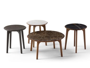 Mesa de centro de café redonda de mármore OLGA AMURA
