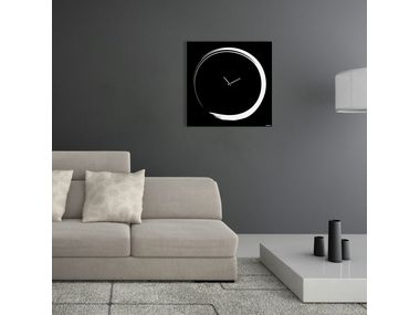 S-ENSO | Wall-mounted clock Wall-mounted plate clock By Designobject.it ...