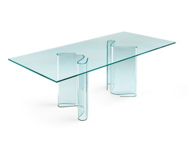 Glass table SAHARA Fiam Italia