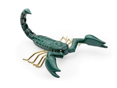 Ceramic decorative object SCORPION GREEN Mambo Unlimited Ideas