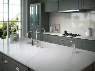 Cosentino, SILESTONE® ETERNAL CLASSIC CALACATTA Top cucina in Silestone®