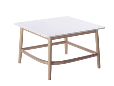 Tavolino quadrato in marmo SINGLE CURVE LOW TABLE Wiener GTV Design