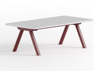 Mesa de centro retangular em laminado SURFY HUB 2027 COFFEE TABLE GABER