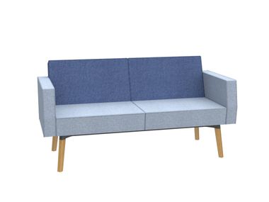 2-seater sofa with backrest and armrests REEFS Dauphin