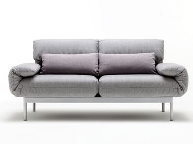 Sectional fabric sofa ROLF BENZ 380 PLURA