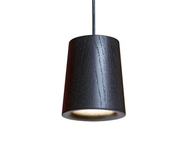 Luminária pendente LED dimmable de carvalho SOLID CONICAL Case
