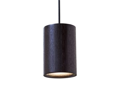 Luminária pendente LED dimmable de carvalho SOLID CYLINDRICAL Case