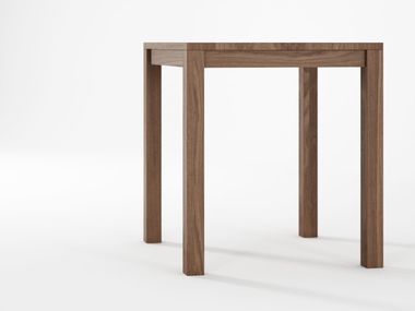 SOLID | Square table Solid Collection By KARPENTER design Hugues Revuelta