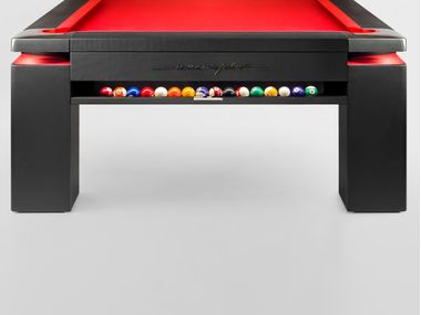 SPORT RACING Carbon fiber and leather pool table By Nuevepies