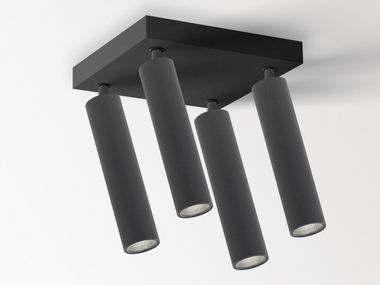 Faretto a LED multiplo orientabile SPY 27 ON PS Deltalight