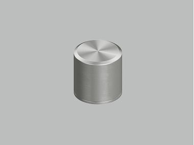 Deck-mounted stainless steel remote control tap STEREO 16 52 QuadroDesign