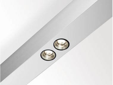 Aluminium linear lighting profile STREAMLINER 70L Deltalight